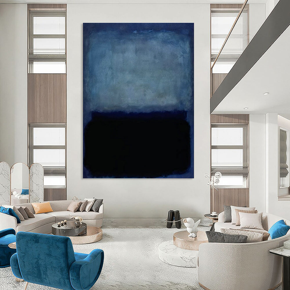 Hand-Painted Abstract Canvas Art for Dining Room & Hallway DLZ2317