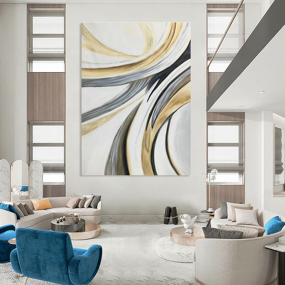 Super - Immense - Plus, Kinetic - Movement Custom Abstracts for Dining Room Fascination DLZ0499