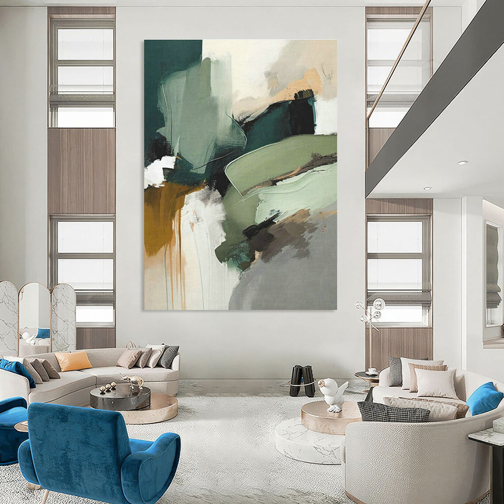 Hand-Crafted Abstract Wall Decor for Office and Cottage Bedroom DLZ1616
