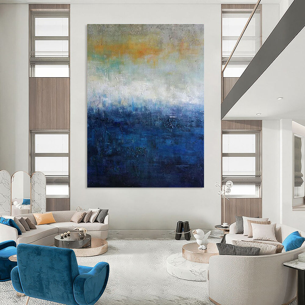 Massive Custom - Sized Abstract Artwork for Living Room & Dining Room DLZ2259