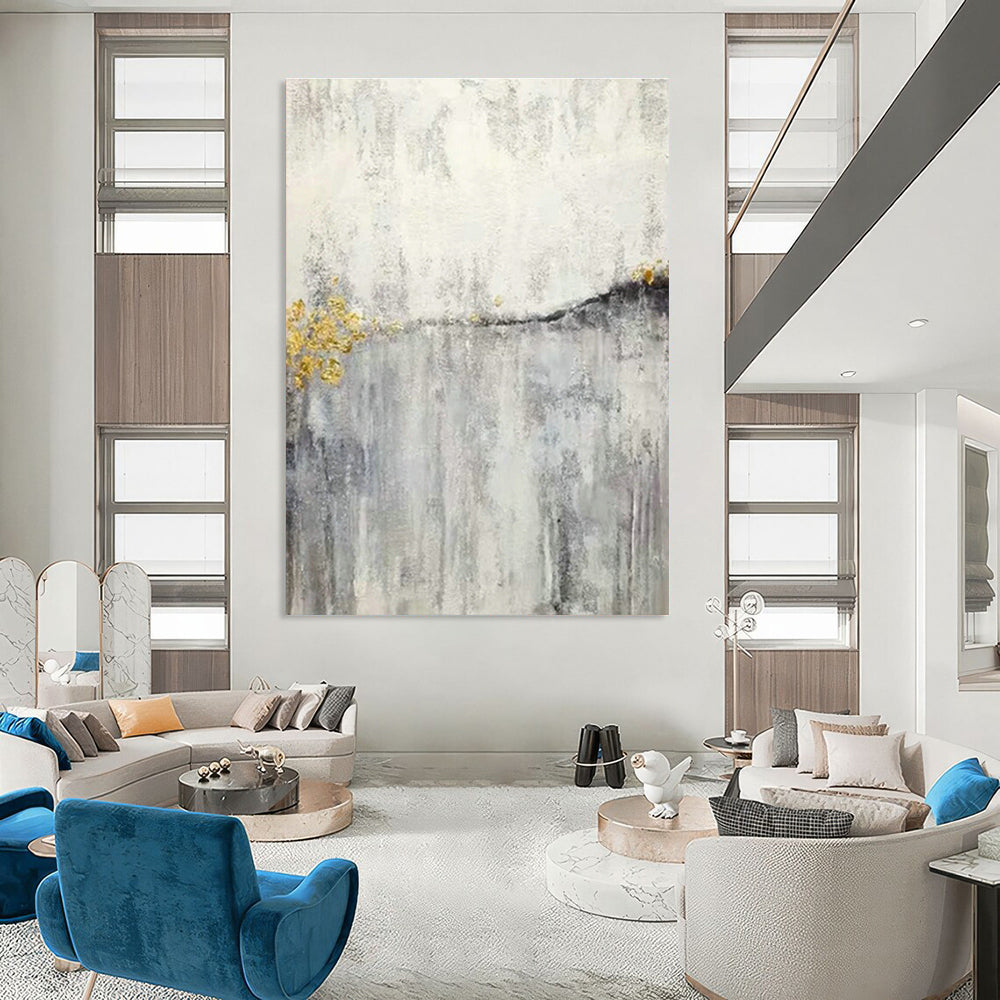 Large Custom Abstract Canvas for Office & Entryway DLZ1180