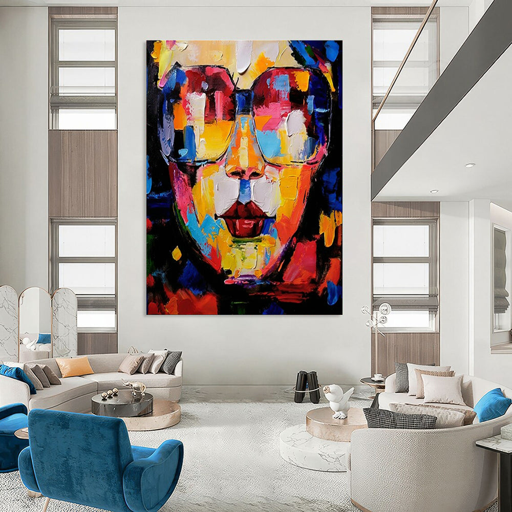 Handmade Abstract Wall Decor for Cottage Office & Entryway DLZ2352