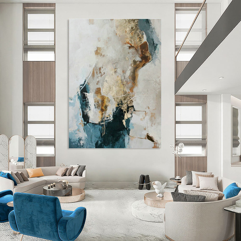 Vast Custom Abstract Canvas for Office & Bedroom DLZ1017