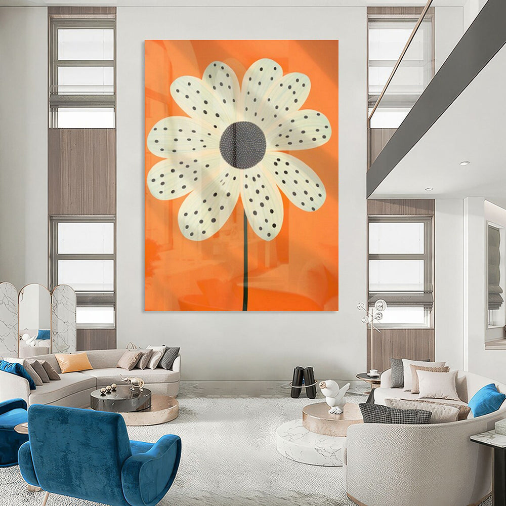 Oversized Custom Handmade Abstract Painting for Cottage Office Break Room Wall and Bedroom Yoga Mat Storage Niche DLZ1938