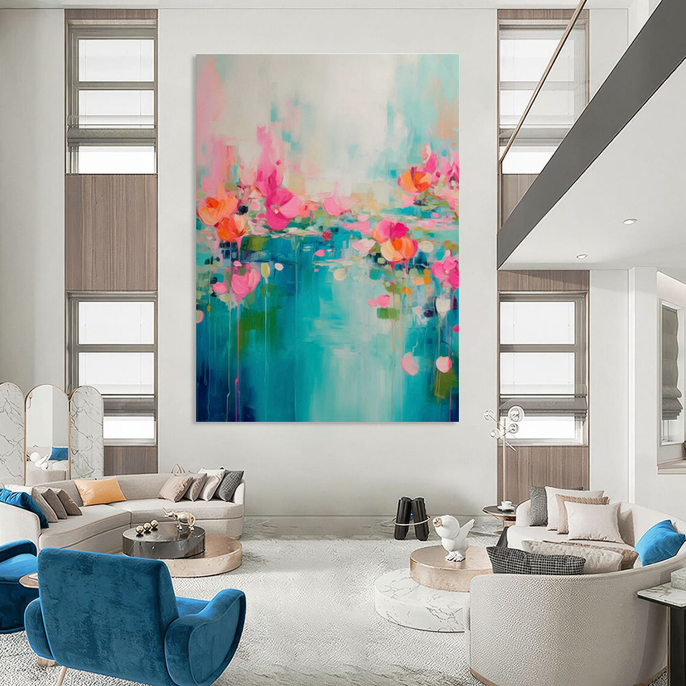 Custom-Made Oversized Abstract Wall Art for Office & Hallway DLZ1000