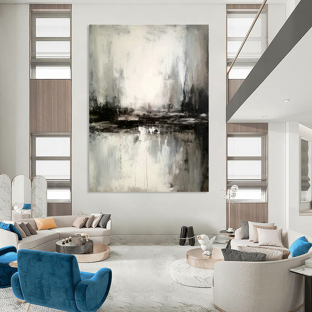 Original Handmade Abstract Canvas for Dining Room Tablecloth Storage Wall & Entryway Rain Boot Mat Wall DLZ1805