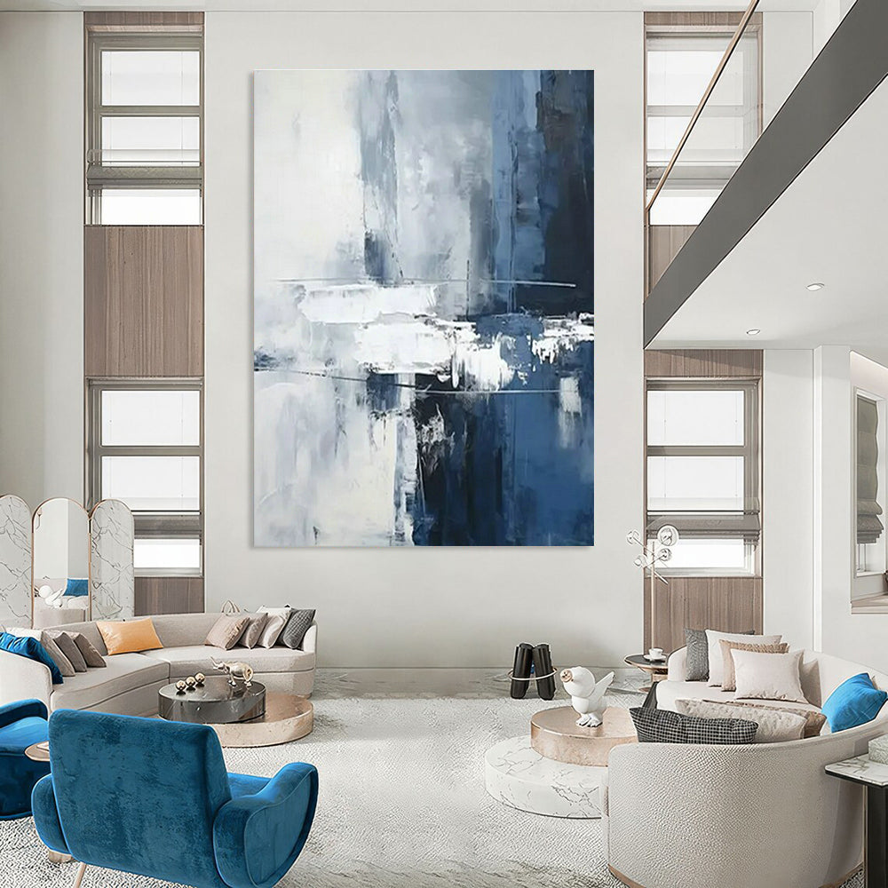 Hand-Crafted Abstract Wall Decor for Cottage Living Room Fireplace Tool Nook & Office Printer Stand Wall DLZ1736