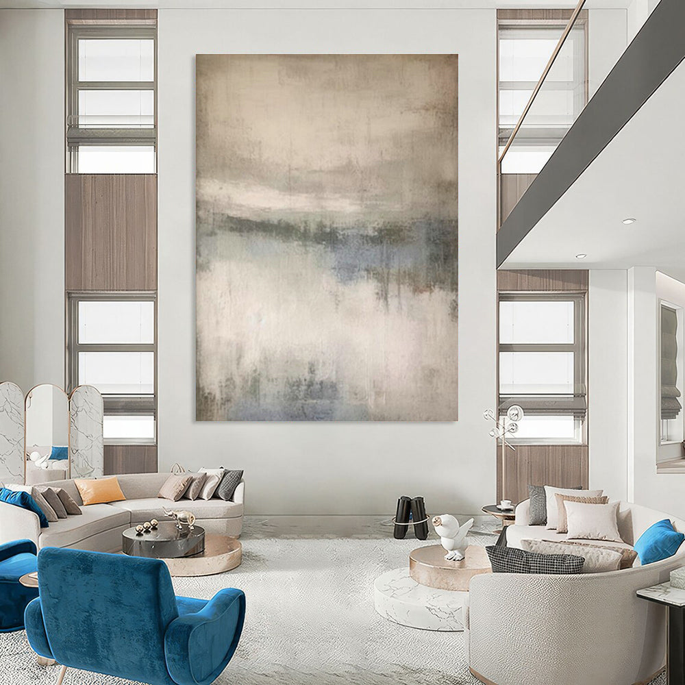 Large Abstract Wall Gem for Living Room & Entryway Foyer DLZ2367