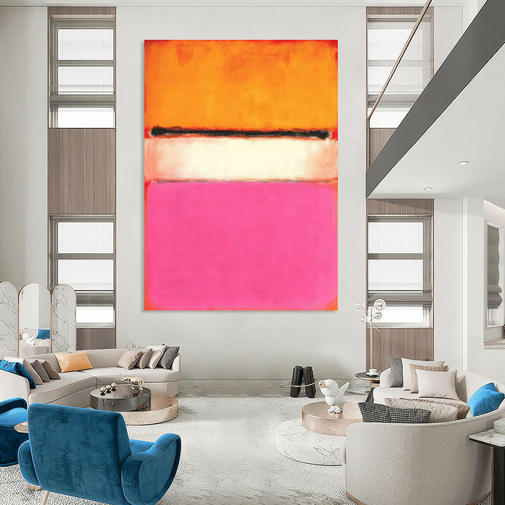 Gigantic Personalized Hand Painted Abstract Artwork for Dining Room & Hallway DLZ2093
