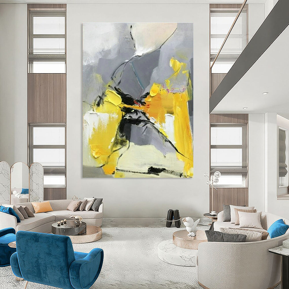 Hand-Crafted Abstract Wall Art for Bedroom and Office DLZ1459