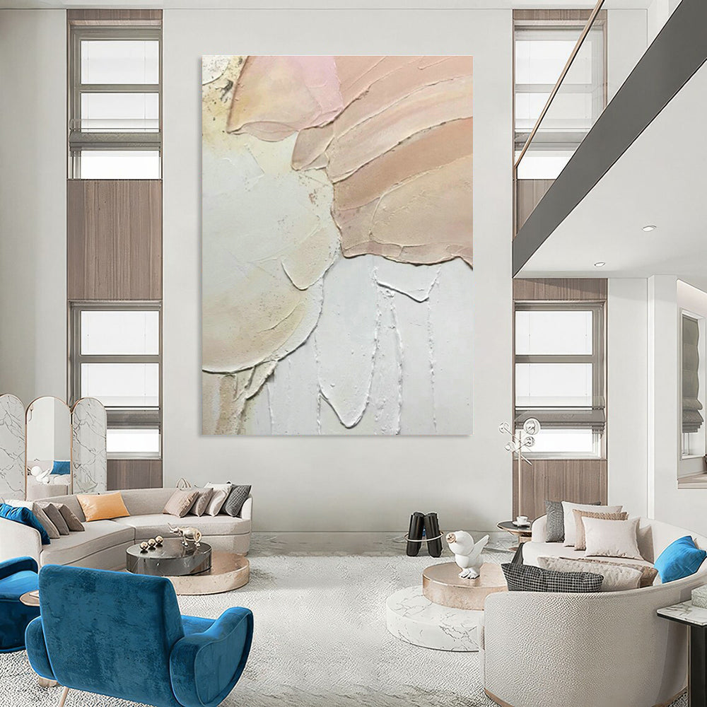 Mammoth - Format Hand - Painted Abstract Murals for Bedroom Fireplace Mantels & Office Break Rooms with Kitchenettes DLZ0622