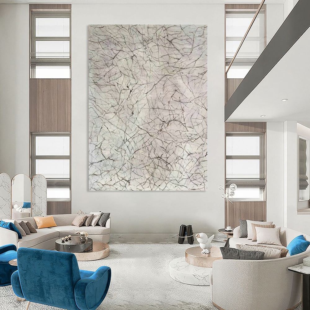 Ultra - Grand, Projection - Mapped Custom Abstract Art for Living Room Entertainment DLZ0484