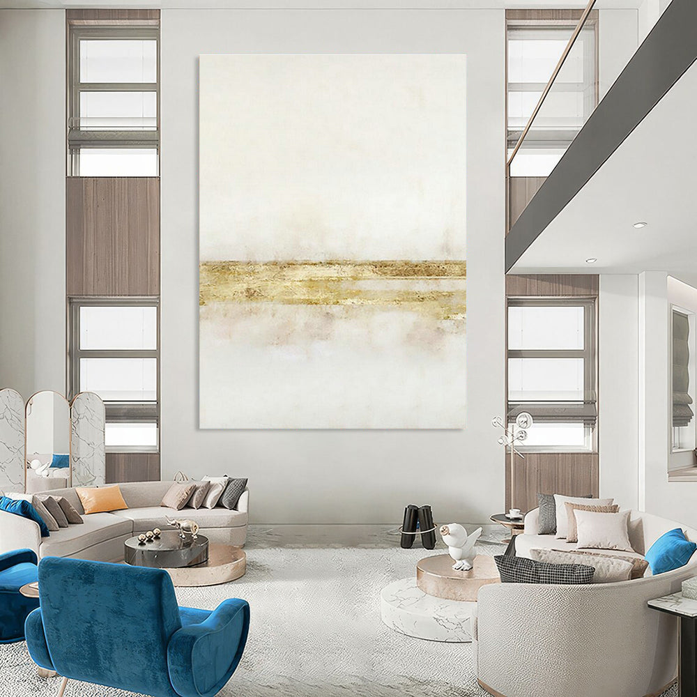 Immense Dimension Custom-Designed Hand Painted Abstract Wall Decor for Dining Room & Cottage DLZ2238