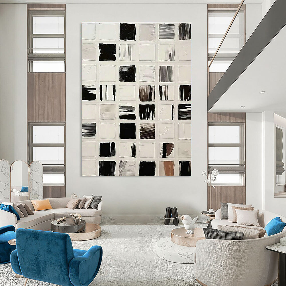 Custom Extra Large Abstract Wall Art for Office & Living Room DLZ1140