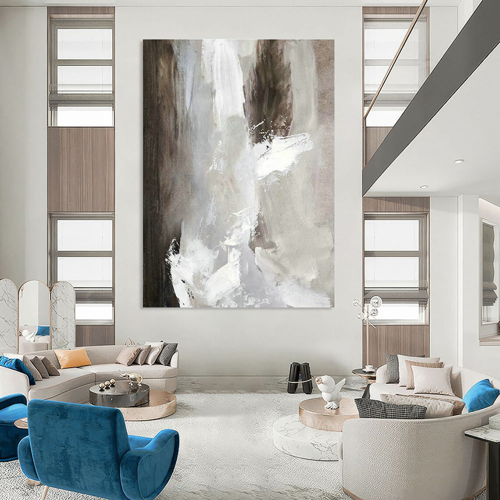 Large Hand Painted Abstract Wall Decor for Living Room & Bedroom DLZ2022