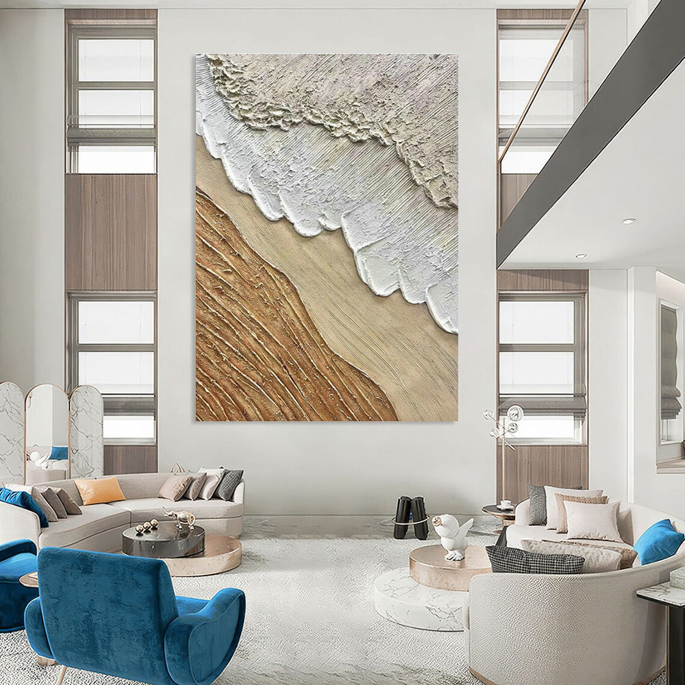 Customizable Handmade Abstract Art for Bedroom and Cottage Hallway DLZ1598