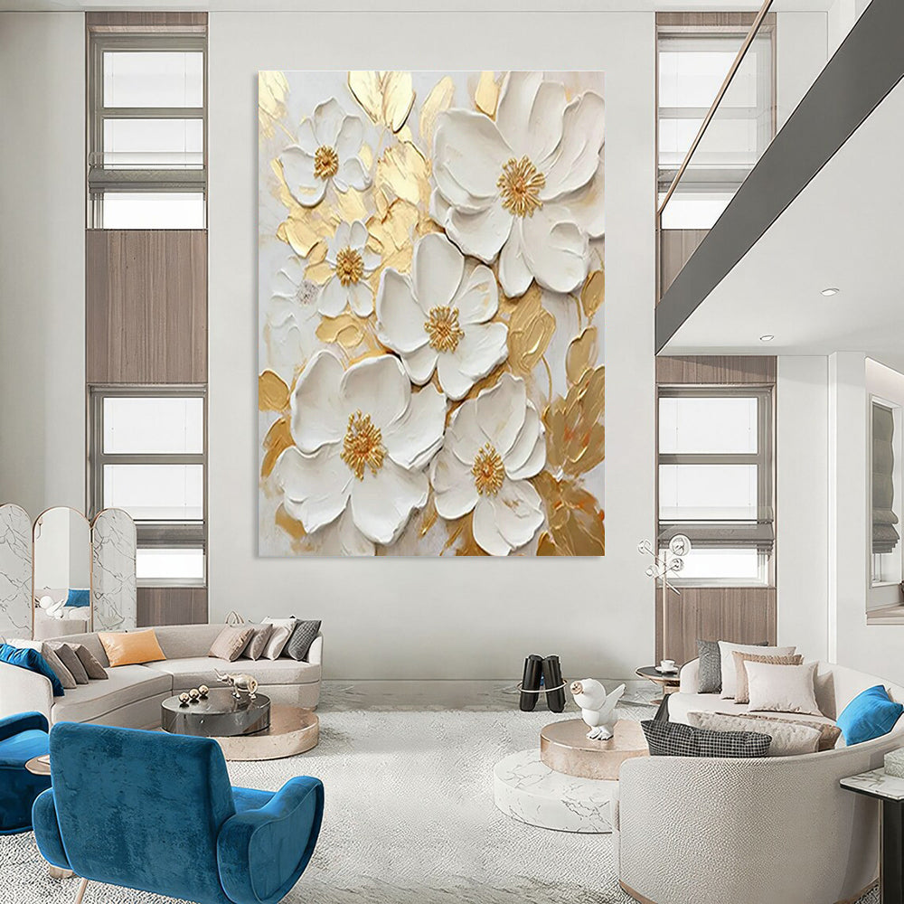 Handmade Abstract Art for Office and Cottage Entryway DLZ1503