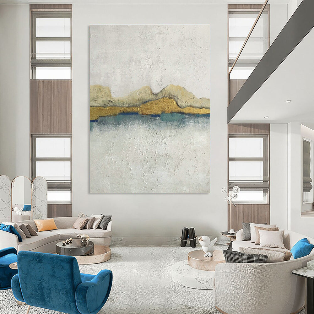 Custom Hand - Painted Abstract Art for Bedroom and Living Room DLZ0627