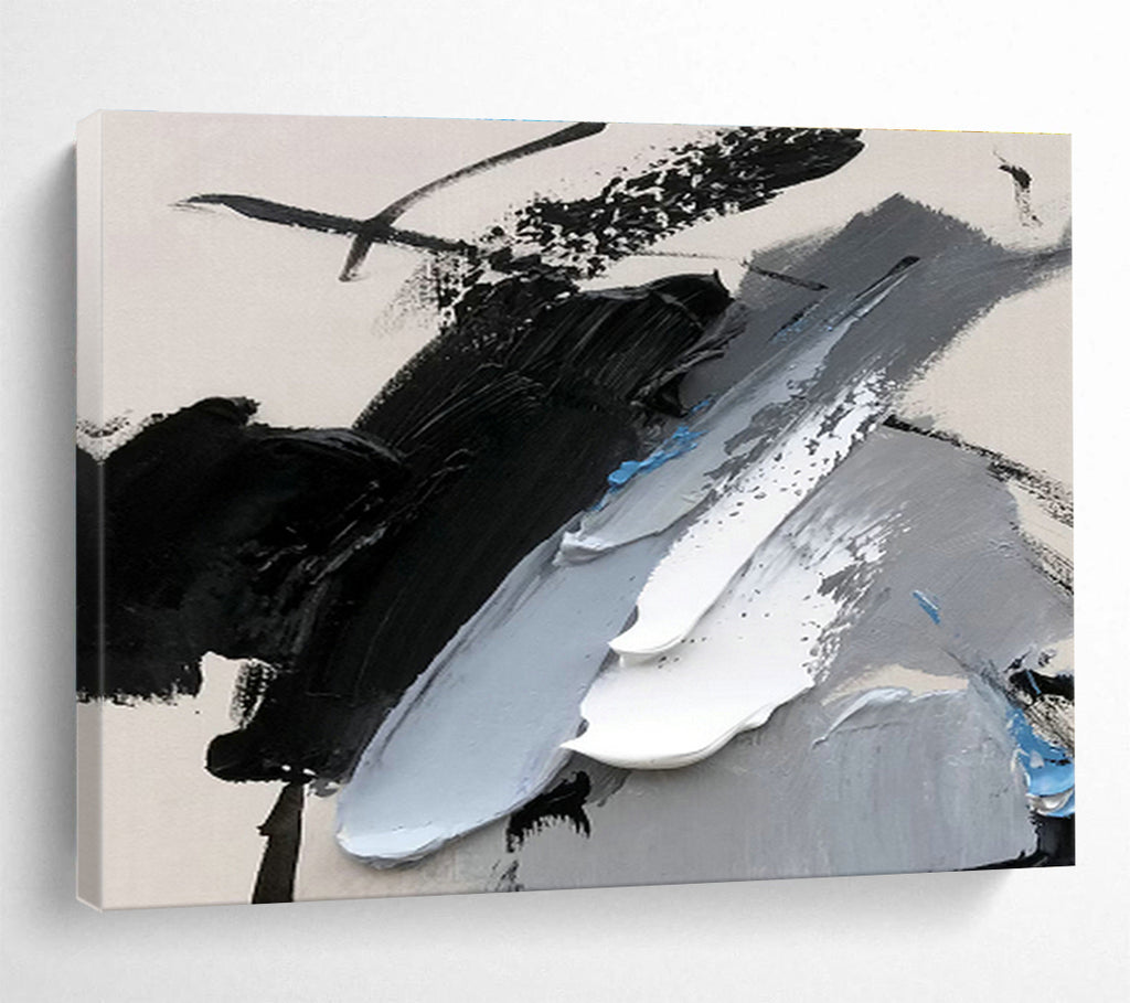 Large Custom Abstract Hand-Painted Art for Shopping Center DLZ2694