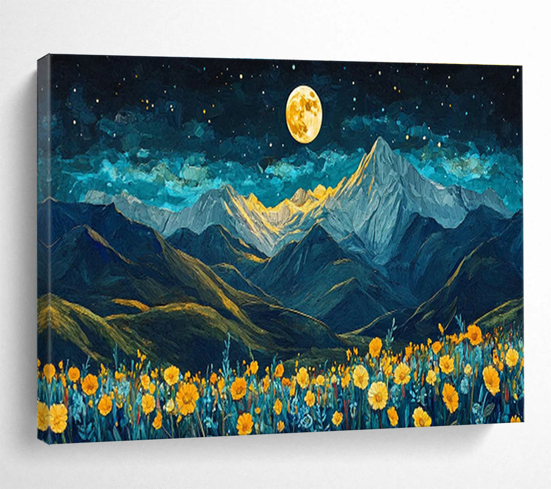 Large-Size Custom Hand-Painted Abstract Painting for Urban Vertical Farming Automated Pest Detection Lab DLZ3078