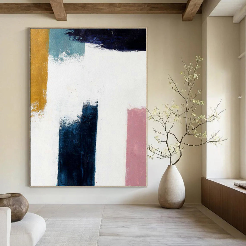 Gigantic Custom Handmade Abstract Wall Art for Feng Shui Practitioners' Studios  DLZ0037
