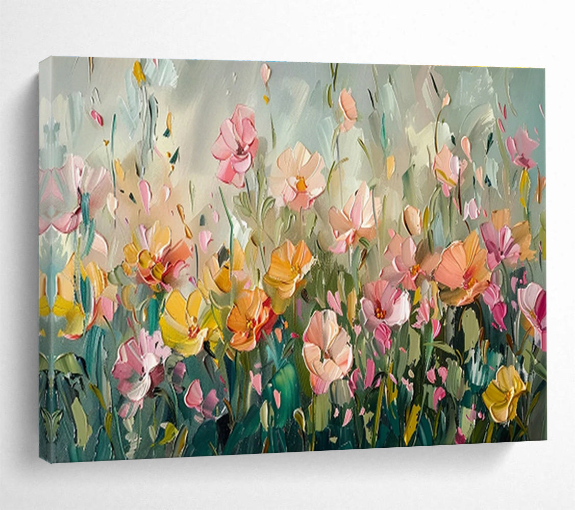 Customized Large Abstract Hand Painting for Underwater Noise Pollution Mitigation Project Office DLZ3093