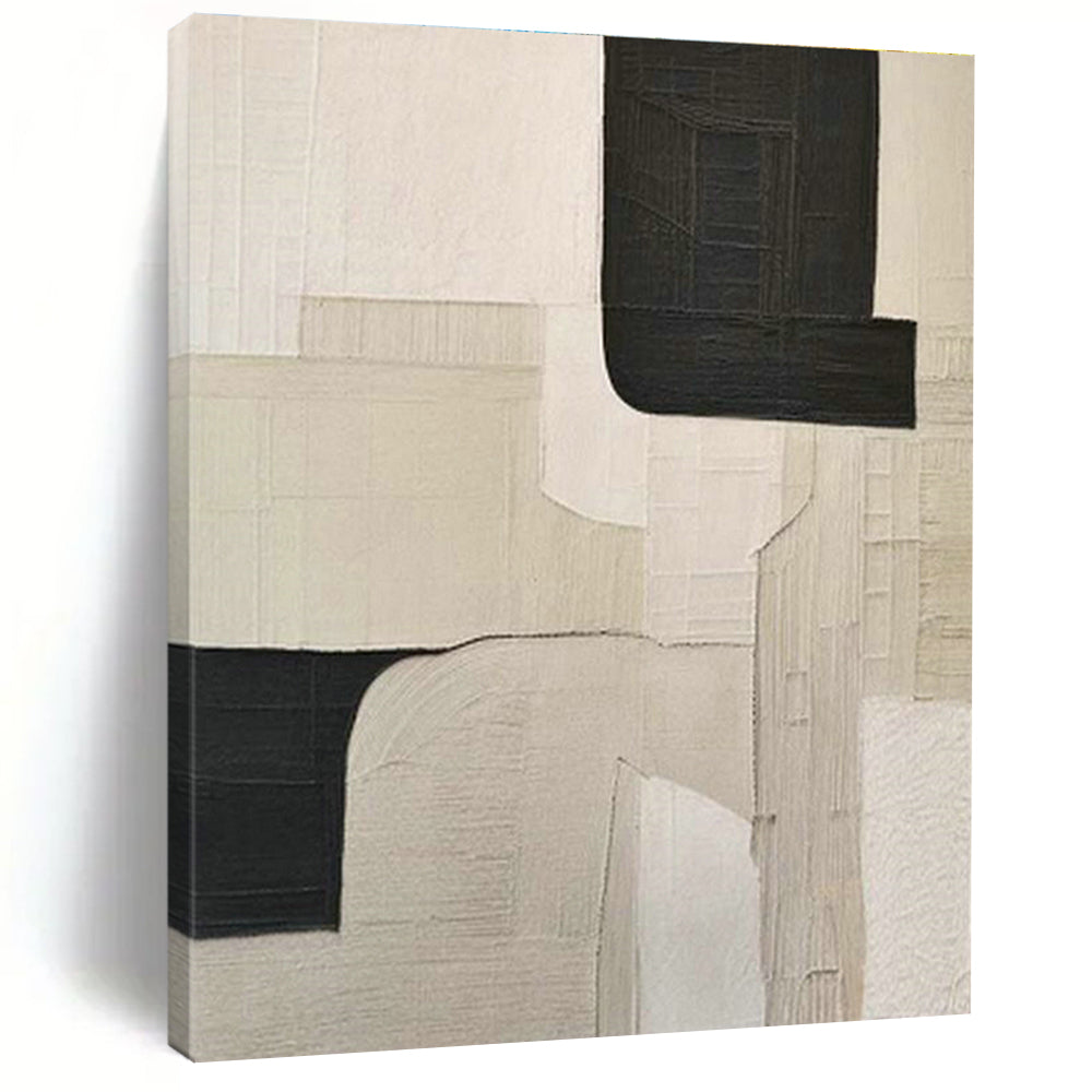 Vast Custom Hand-Painted Abstract Canvas - Artistic Edge for Street Art Galleries  DLZ0241
