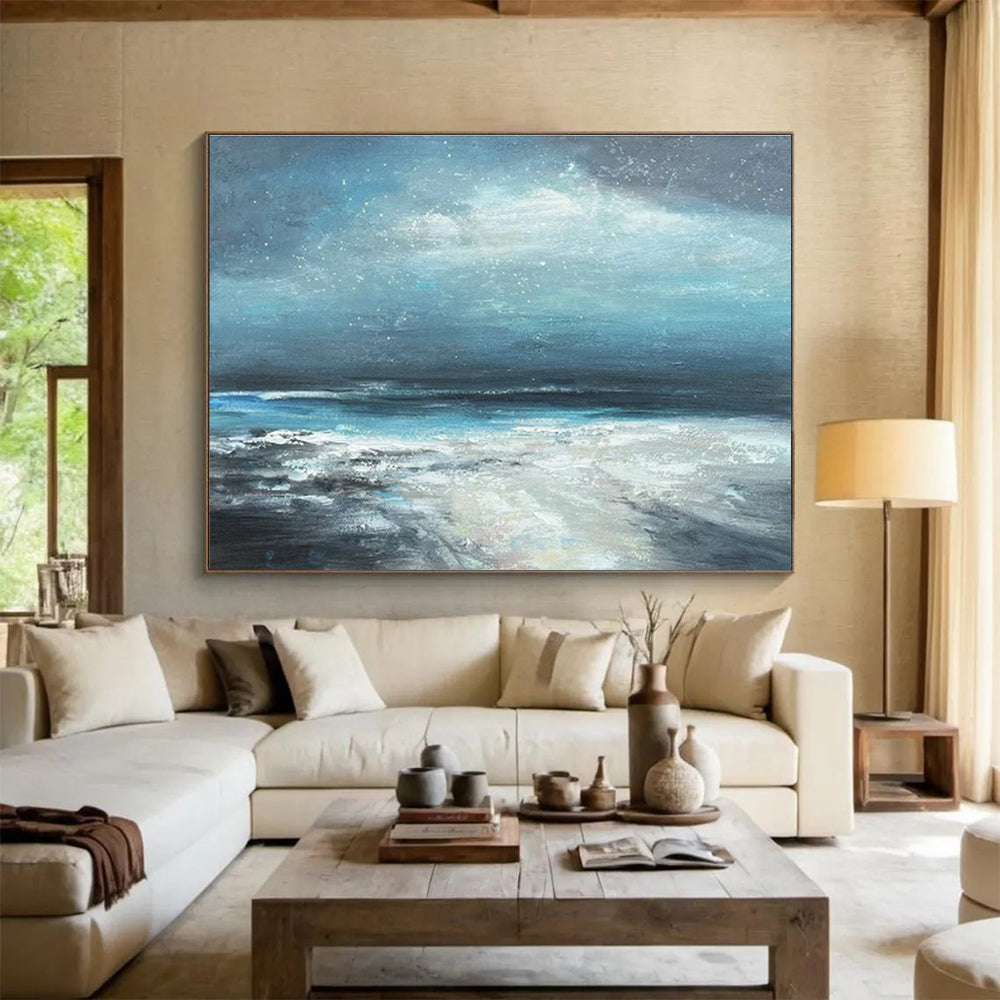 Bespoke Laboratory Oversized Abstract Hand-Painted Wall Art