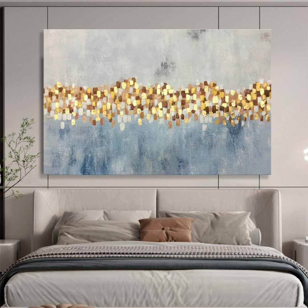 Customizable Underwater Mining Site Abstract Hand Painting DLZ2548