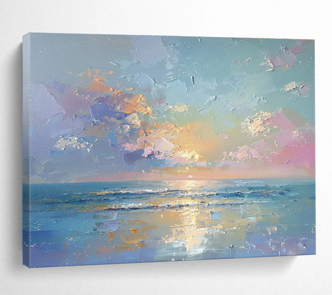 Oversized Custom Hand-Painted Abstract Art for Brewpub DLZ2747