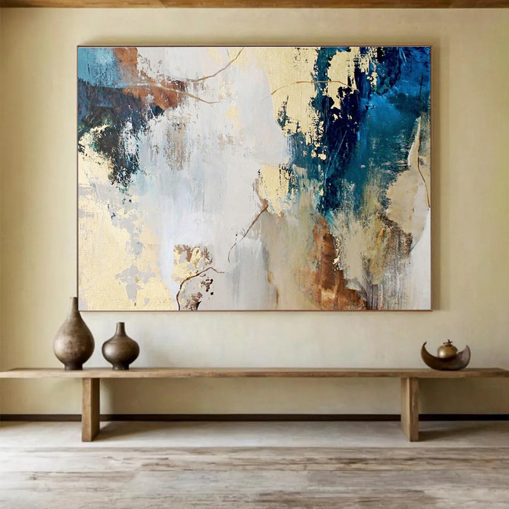 Customizable Drone Port Giant Abstract Hand-Painted Art DLZ2514