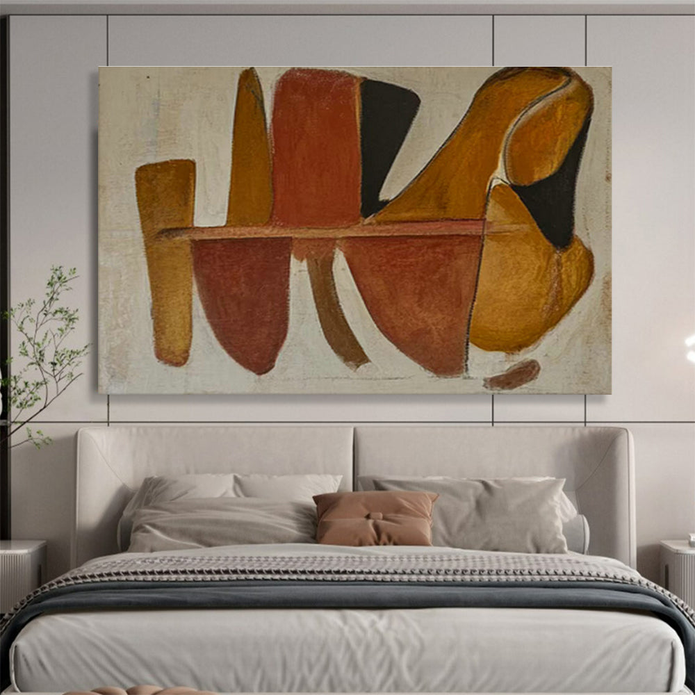 Bespoke Banquet Hall Large Abstract Hand Painting