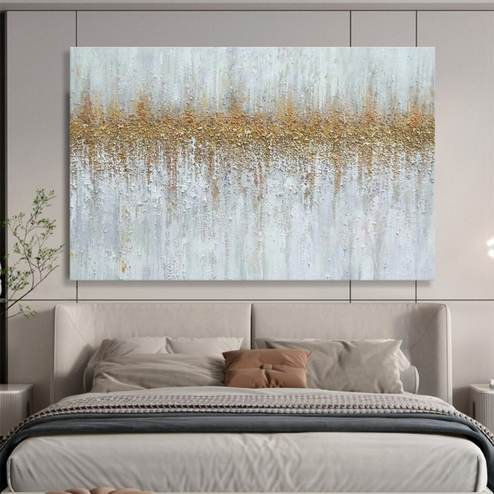 Large Custom Abstract Hand-Painted Art for Collection Room DLZ2686