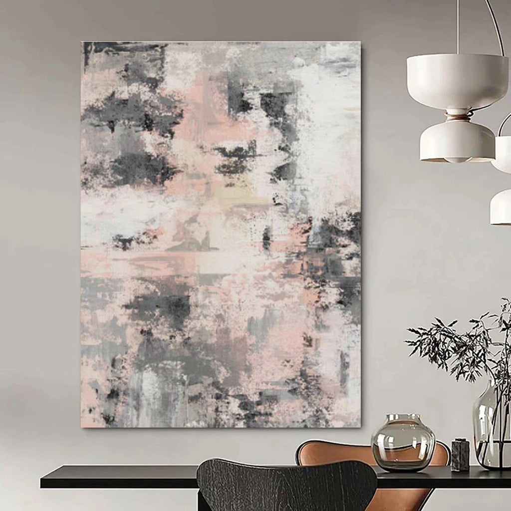 Colossal Custom Hand-Painted Abstract Art for Esports Tournament Arenas  DLZ0068