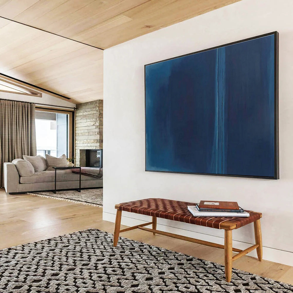 Custom-Made Ultra-Luxury Villa Giant Abstract Hand Painting