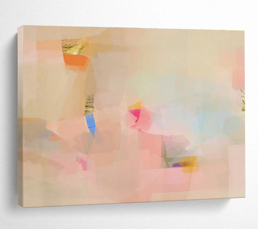 Scented Oil Custom Hand-Painted Abstract Art for Aromatherapy Spaces and Wellness Centers