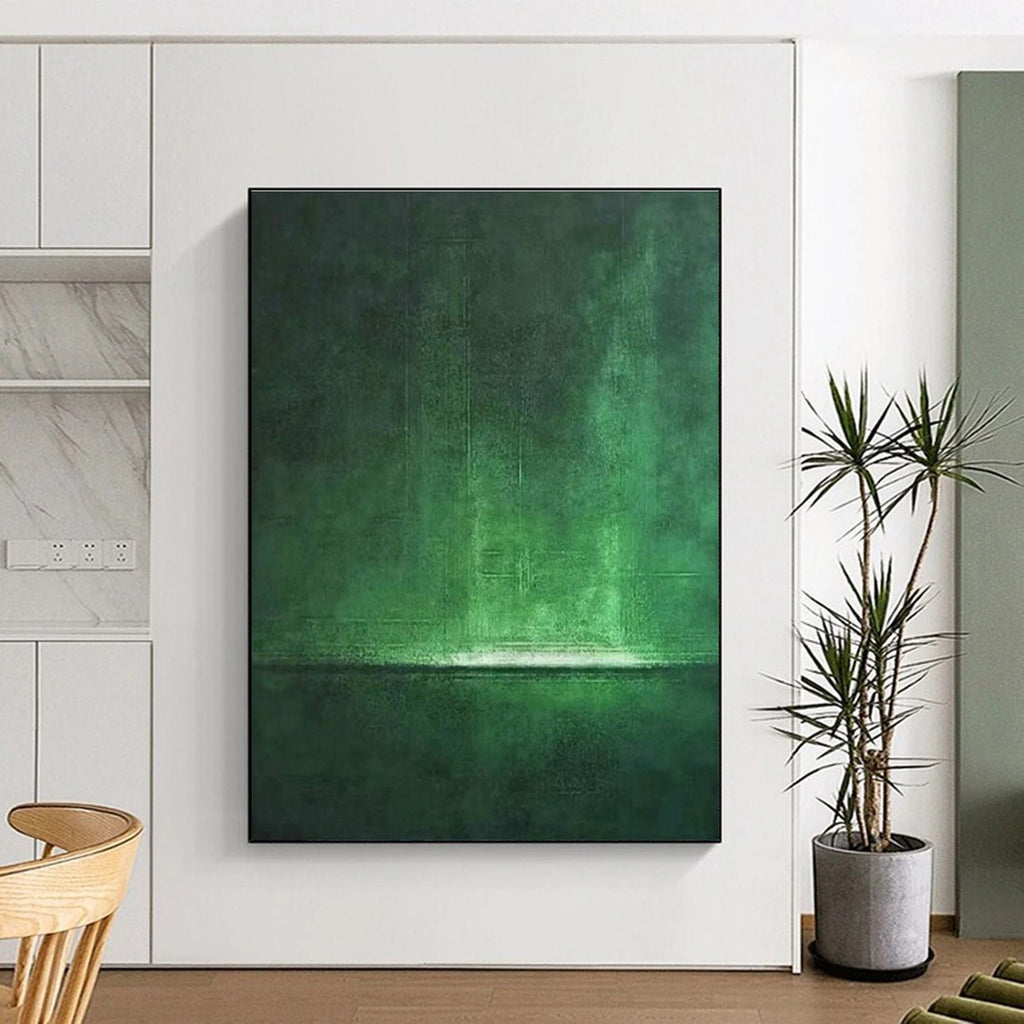 Immense Custom Hand-Painted Abstract Painting - Quantum Mystique for Quantum Physics Research Centers  DLZ0312