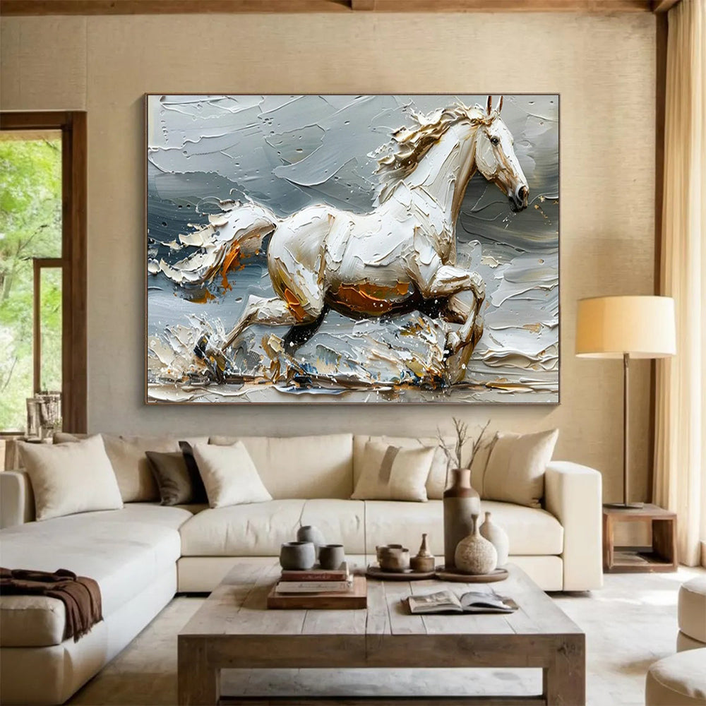 Large Custom Abstract Hand-Painted Art for Underwater Earthquake Fault Movement Monitoring Observatory DLZ3196