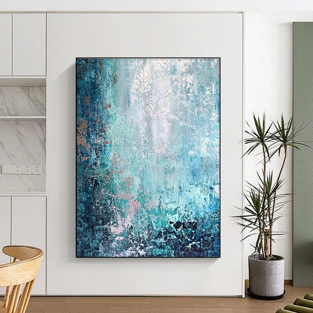 Jumbo Custom Hand-Painted Abstract Wall Art for Urban Art Galleries in Shipping Containers  DLZ0074