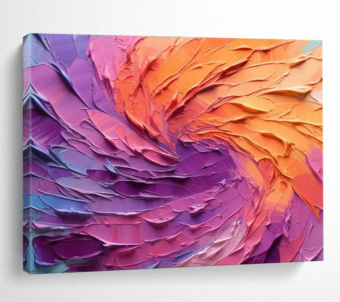 Large Custom Abstract Hand-Painted Art for Urban Vertical Farming Crop Nutrient Uptake Kinetics Research Institute DLZ3204