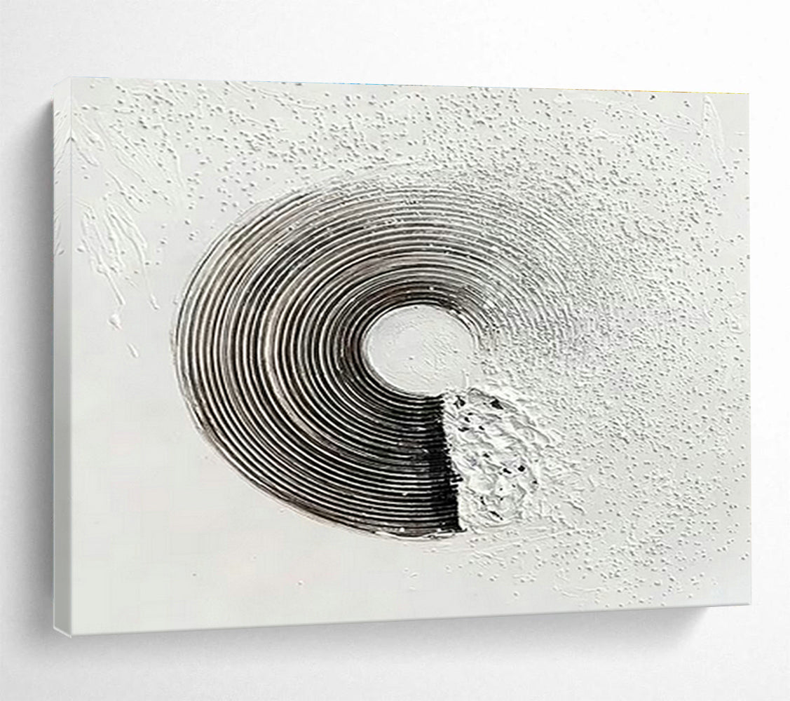 Custom-Made Giant Abstract Hand Painting for Deep-Sea Submarine Rescue Training Center DLZ3029