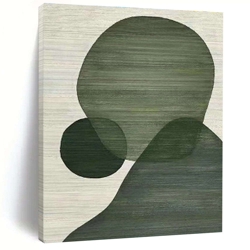 Gigantic Custom Hand-Painted Abstract Art - Historical Elegance for Presidential Libraries  DLZ0257
