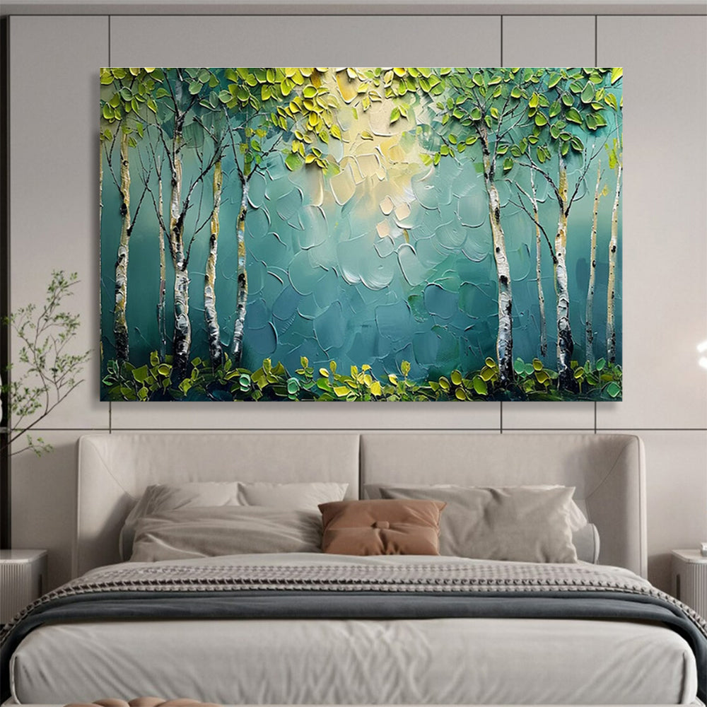 Large Custom Abstract Hand-Painted Art for Underwater Archaeological Artifact Surface Micro - structure Analysis Laboratory DLZ3212
