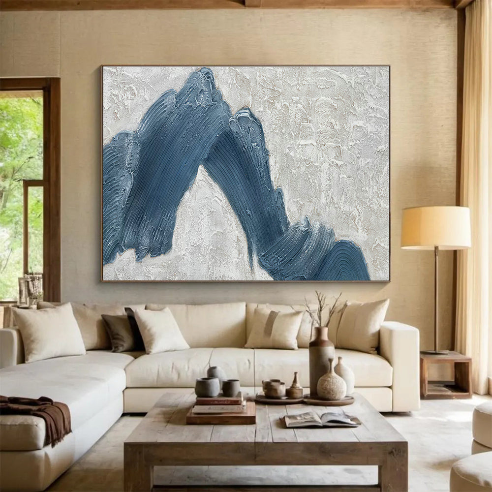 Custom-Made Fusion Reactor Testing Facility Large Abstract Hand Painting DLZ2598