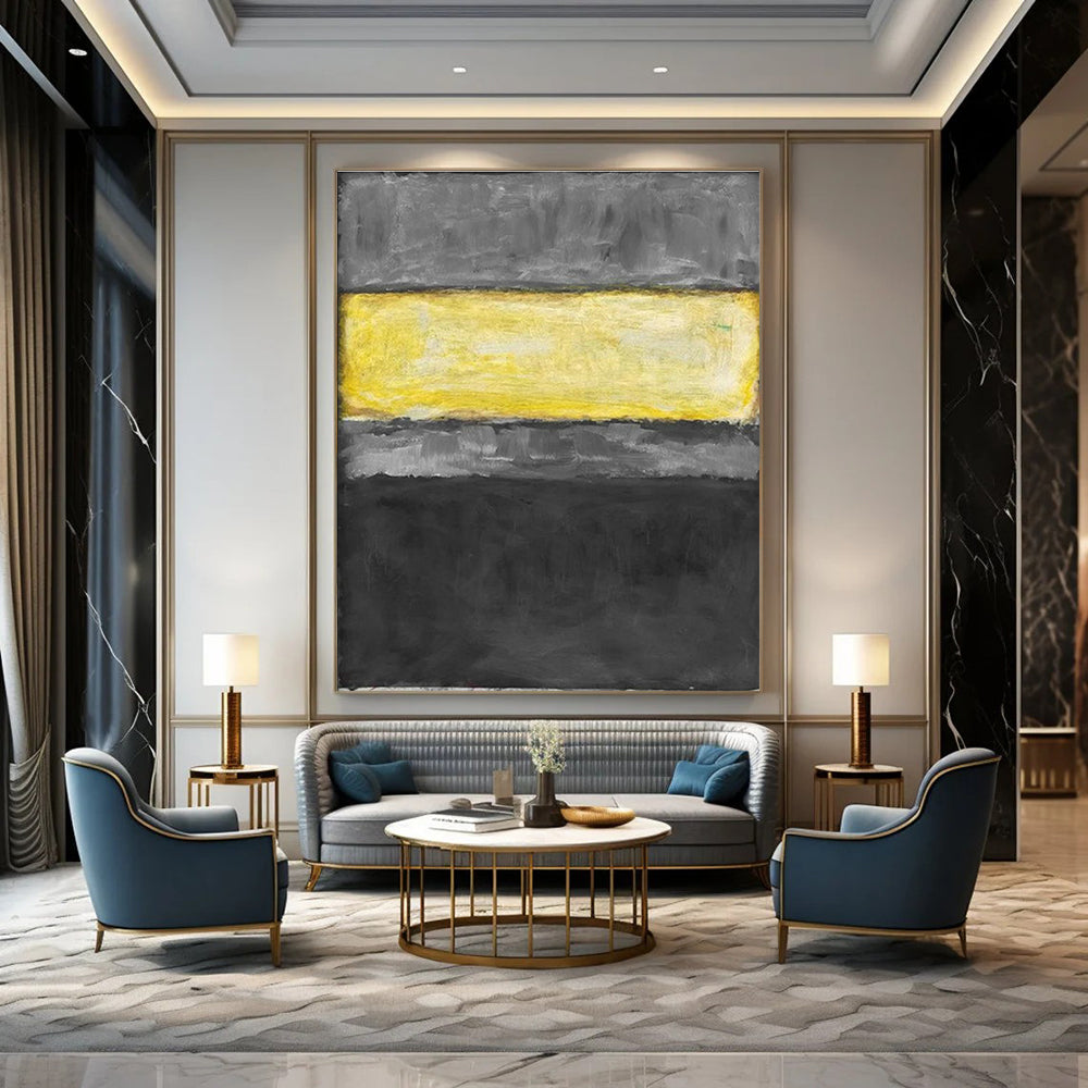 Handmade Abstract Painting for Bedroom & Cottage Living Room DLZ2325