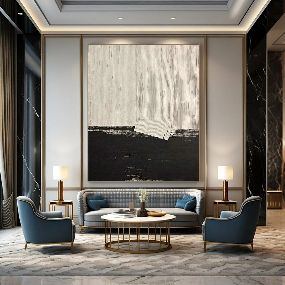 Vast Magnitude Custom-Sculpted Hand Painted Abstract Artwork for Entryway & Cottage DLZ2203