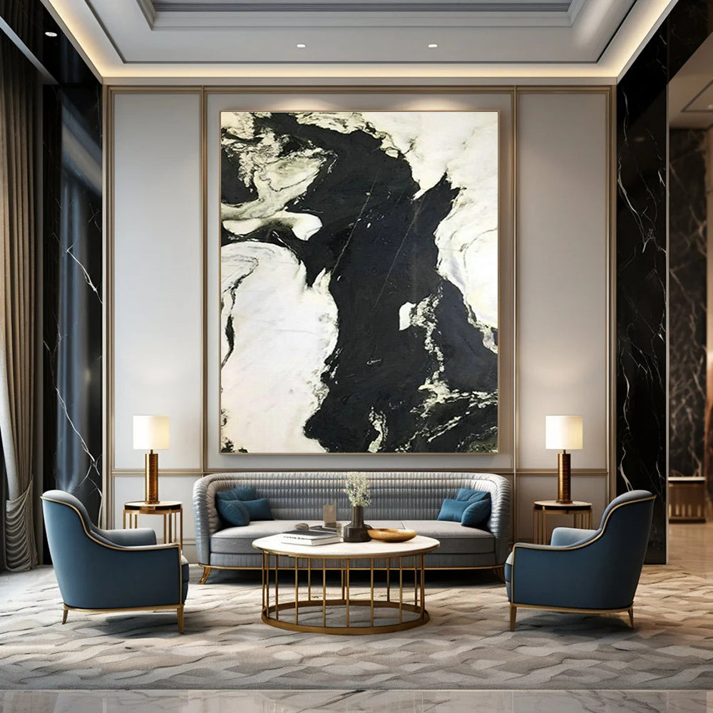 Vast Custom-Made Abstract Artwork for Hallway & Living Room DLZ1054