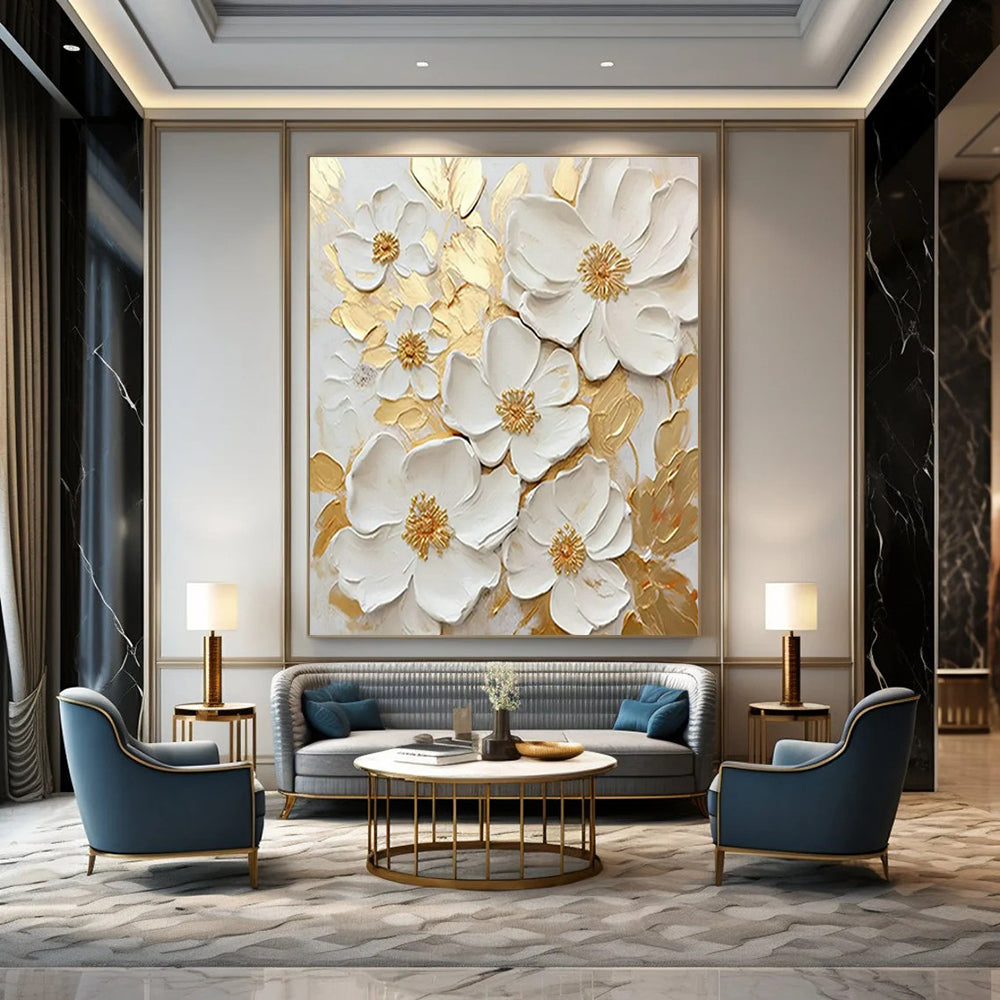 Handmade Abstract Art for Office and Cottage Entryway DLZ1503