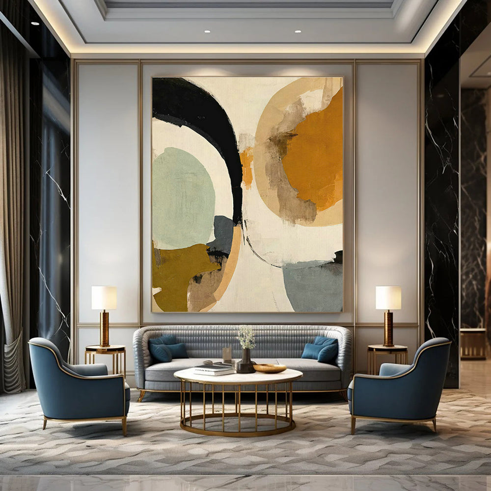 Hand-Crafted Abstract Decor for Entryway and Cottage Dining Room DLZ1621