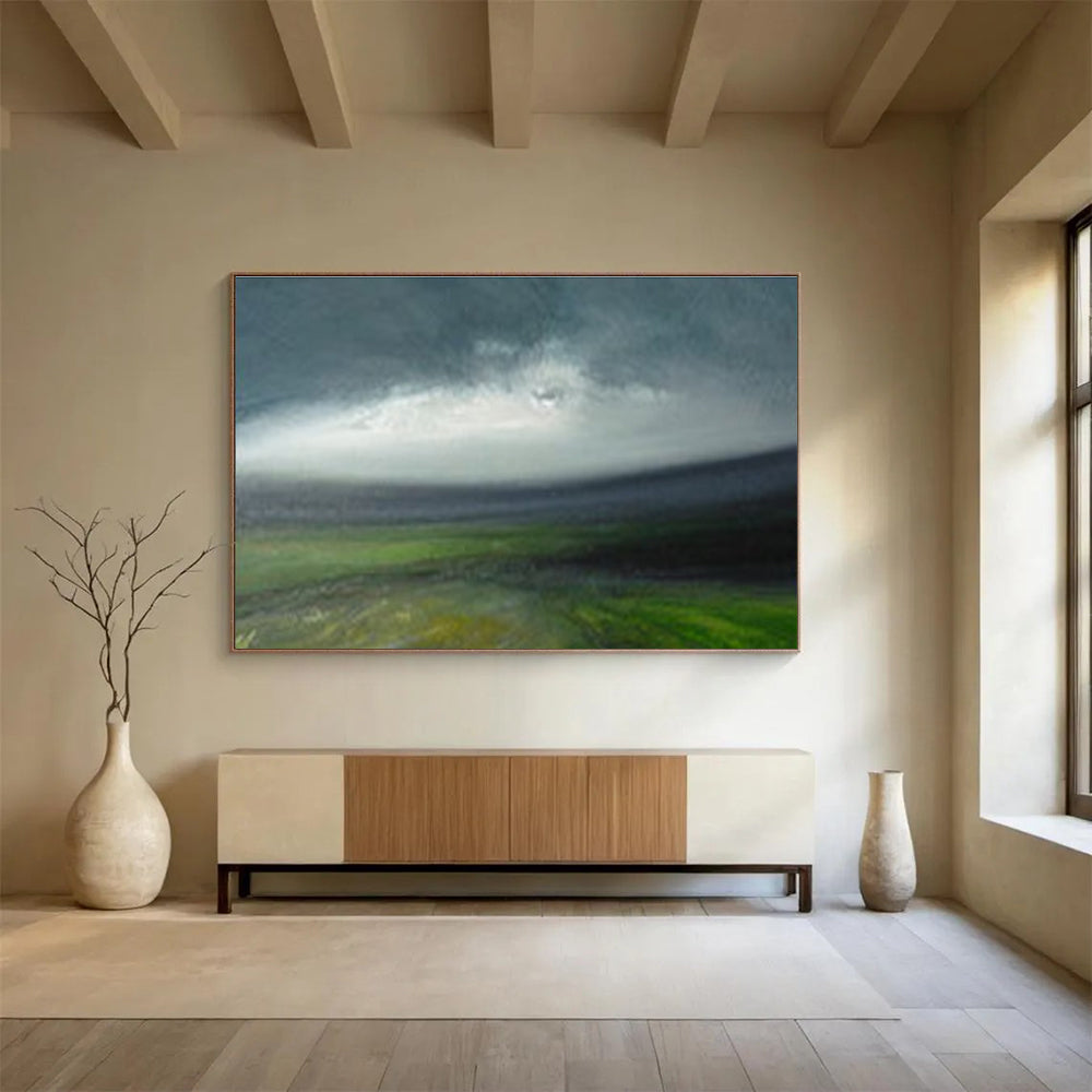 Misty Landscape Abstraction Abstract Painting THY005